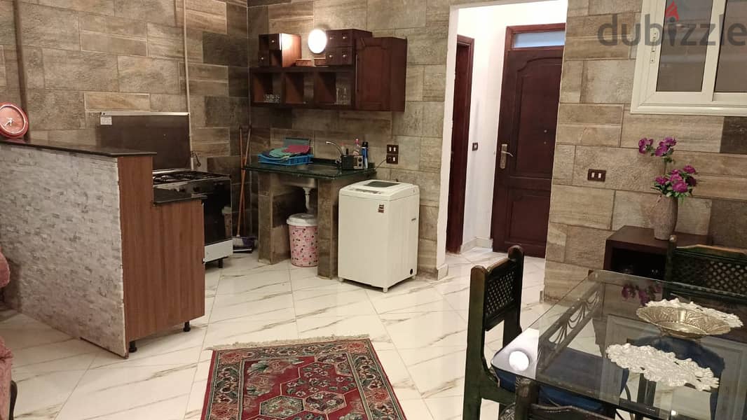 Apartment with private garden, Prime View for rent at the lowest available price / fully furnished - Al Narges - New Cairo - Fifth Settlement 13