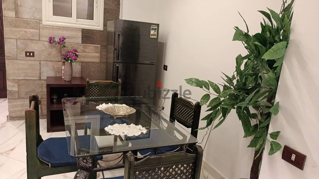 Apartment with private garden, Prime View for rent at the lowest available price / fully furnished - Al Narges - New Cairo - Fifth Settlement 14