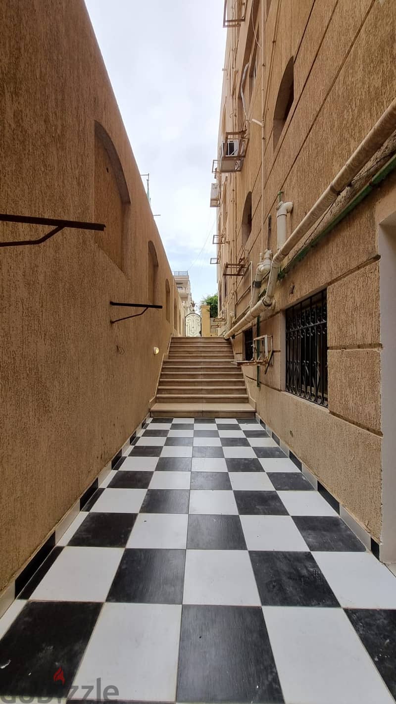 Duplex for rent in Narges Settlement, near Mohamed Naguib axis, Mustafa Kamel axis, and Al-Mustafa Mosque  With a garden   With private entrance 4