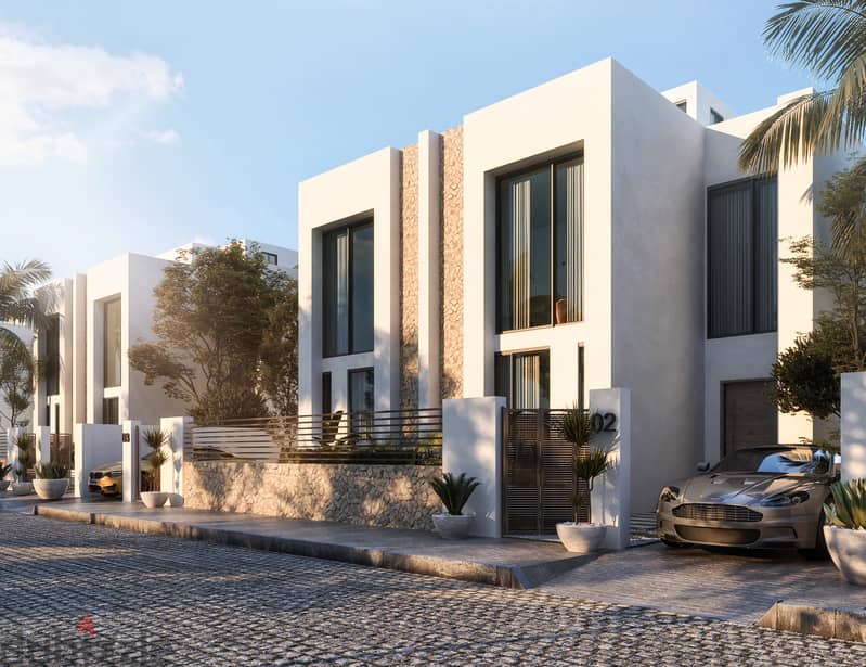 Twin house villa في الشيخ زايد بالتقسيط علي 8سنوات داخل كمبوند مون هيلز4 وبخصومات تصل ل 10% 1