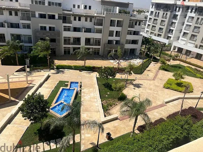 At the best price for sale, apartment view landscape ready to move in installments, in Hyde Park Compound, Fifth Settlement 2