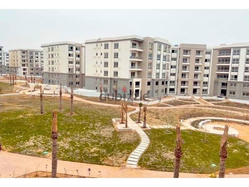 At the best price for sale, apartment view landscape ready to move in installments, in Hyde Park Compound, Fifth Settlement 3
