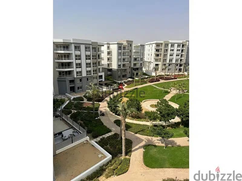 At the best price for sale, apartment view landscape ready to move in installments, in Hyde Park Compound, Fifth Settlement 9