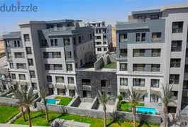 Ground apartment for sale with garden 165m installmnts over 9y Trio Gardens New Cairo   تريو جاردنز التجمع الخامس 0
