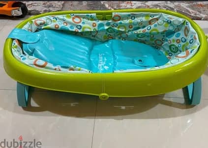 بانيو اطفال قابل للطي ماركه سمر انفانت summer infant bath tub