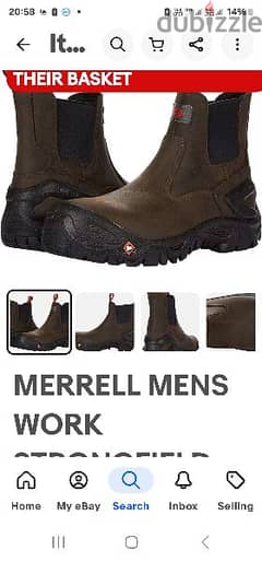 merrell boots brand new