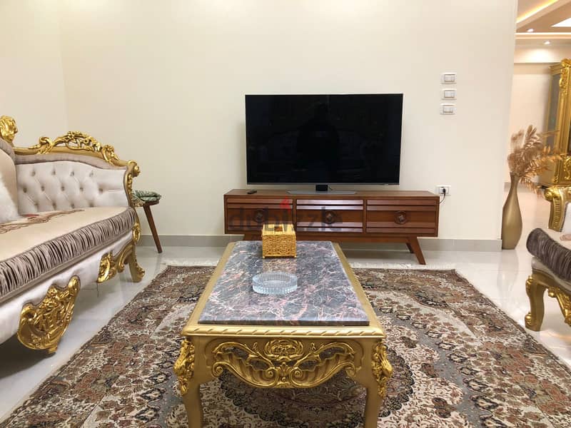 240 sqm super luxury apartment for sale, furnished, in Agouza 2