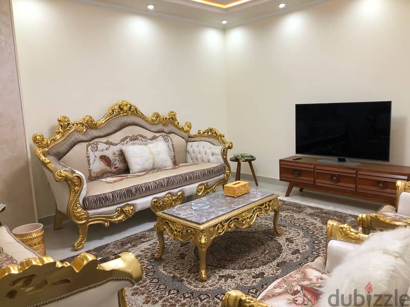 240 sqm super luxury apartment for sale, furnished, in Agouza 4