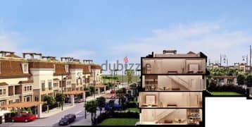 Ground floor apartment with garden for immediate delivery in Sarai Compound next to Madinaty Mostakbal City with a 38% down payment discount on cash