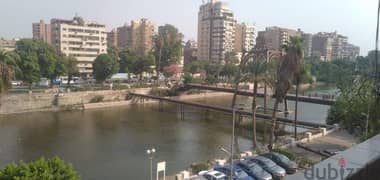 شقة مفروشة للايجار على النيل في منيل الروضة