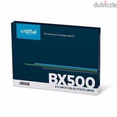 Crucial BX500 480GB, SATA 2.5-inch SSD