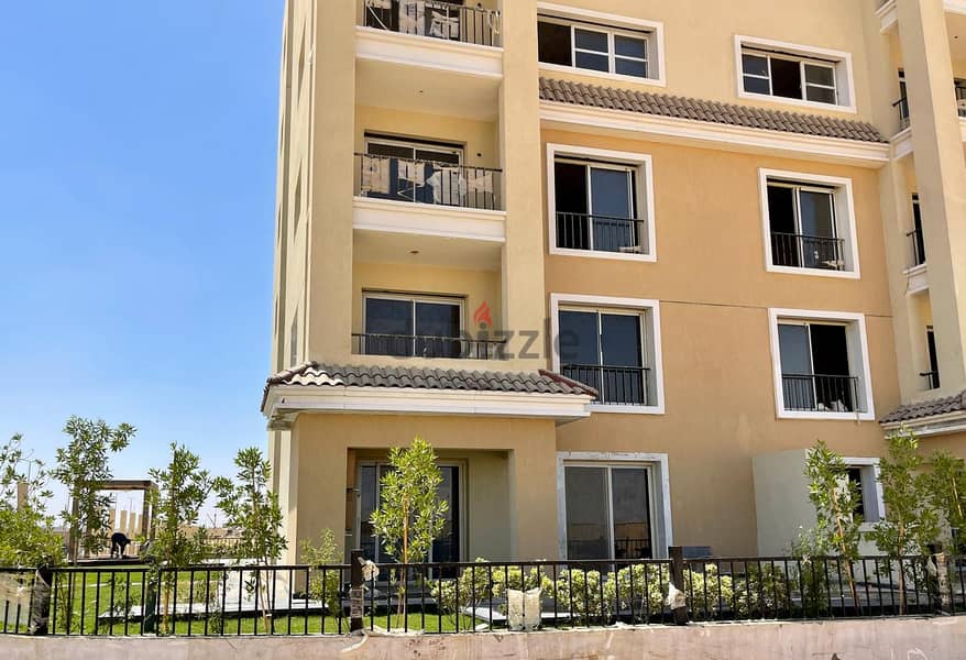 apartment for sale ready to  move  Fully Finished  in sarai compound  mostakbal  city 7