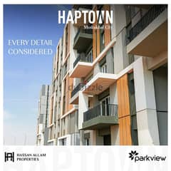 2 bedrooms apartment 137m for sale at hap town mostakbal city