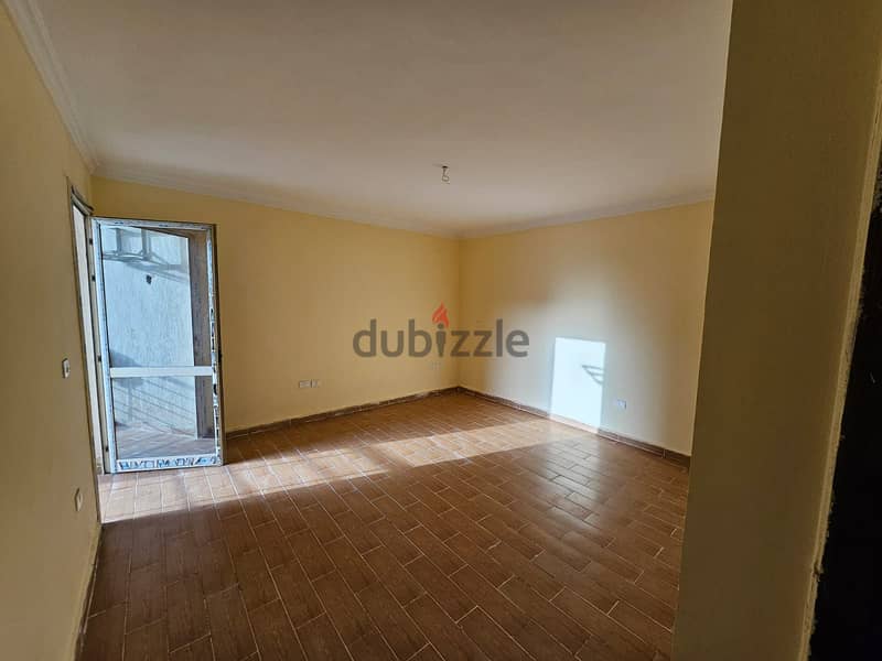 For quick sale, an apartment of 130meters, a Typical floor, in the most distinguished location inside the Dar Misr Al-Qarnfol 5
