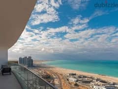 Resale apartment, finished, on the sea, in installments, Ready to move , in Alamein Towers, North Coast, supplemented by installments - Alamein Nor
