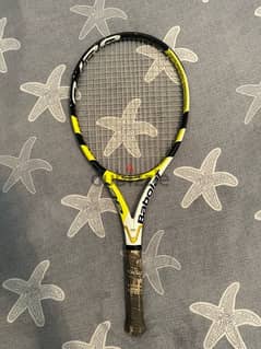 babolat tennis racket with cover bag like new