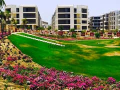 Apartment 166m for sale in Origami Golf the last phase of Taj City New Cairo 1st Settlement (MNHD Development)
