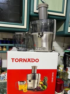 Tornado Fruit Juicer 1500w عصارة فواكة تورندو ١٥٠٠ واط