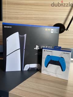 New PlayStation 5 digital slim 1TB + new Sony blue controller