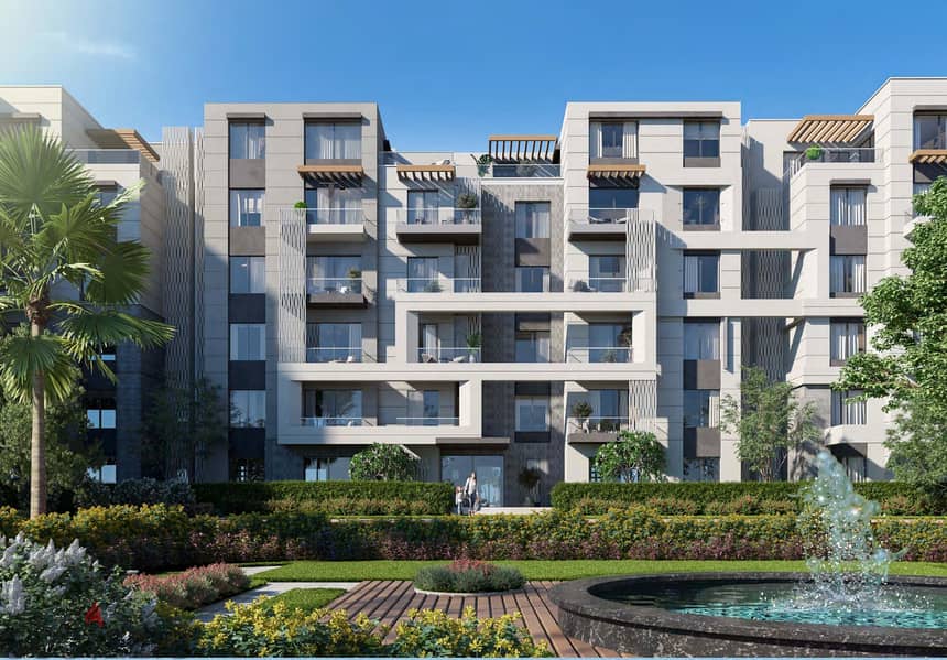 Apartment for sale 155m in Badya palm hills, New octobor city بادية بالم هيلز, مدينة أكتوبر الجديدة 0