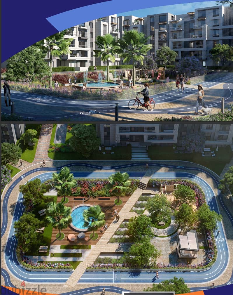 Apartment for sale 155m in Badya palm hills, New octobor city بادية بالم هيلز, مدينة أكتوبر الجديدة 8