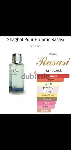 shaghaf pour homme by rasasi