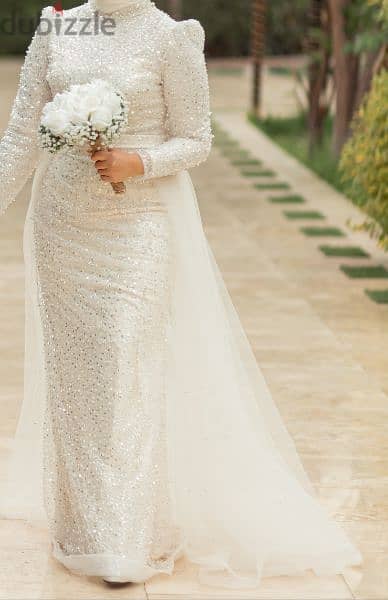 Offwhite dress for Engagement or wedding
