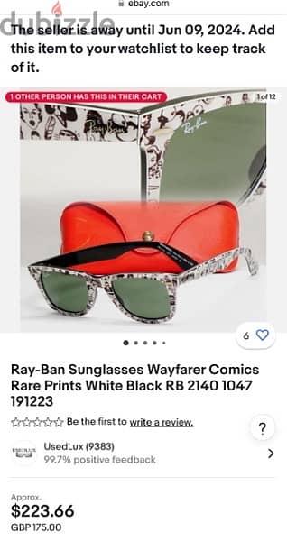 Rayban Wayfarer Sunglass 2