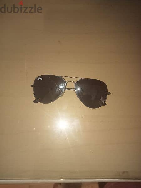 RAY BANS AVIATOR BLACK(authentic)اصليه 1