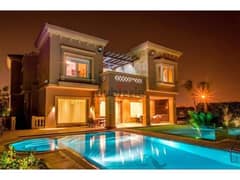 Twin house 244m in Swan Lake Residence New Cairo