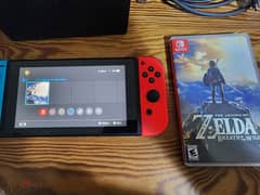 Nintendo Switch V1 with Breath of the Wild