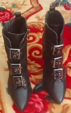 New Leather  high boots