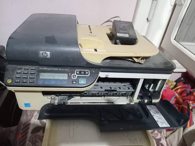 برنتر HP Officejet J4580 All-in-One Printer تصوير طباعة سكانر فاكس 1