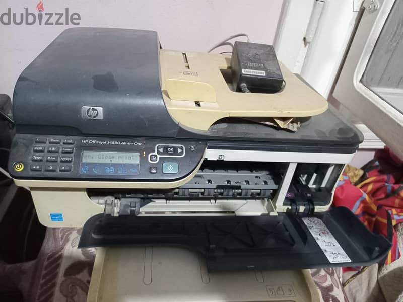 HP Officejet J4580 All-in-One Printer برنتر سكانر فاكس تصوير 1