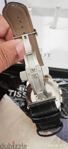 تيسوت اوتوماتيك  Tissot automatic اصلي سويسري موديل حديث استخدام راقي 5