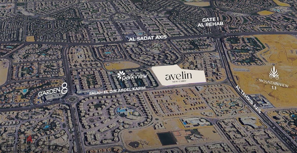 own an apartment with only 5% down payment in a distinctive garden of 66 meters next to Park View, Prime Location |Times | Avelin 4