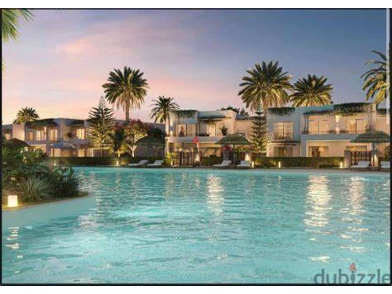 Townhouse 180m with land area 162m for sale prime location near to the sea, fully finished with installments in Seashore hyde Park North Coast 2