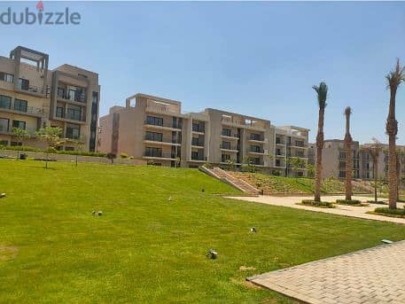 at the lowest price in the market, apartment 270 m, fully finished with air conditioners, Smart home system, ready to move in marasem fifth square 8