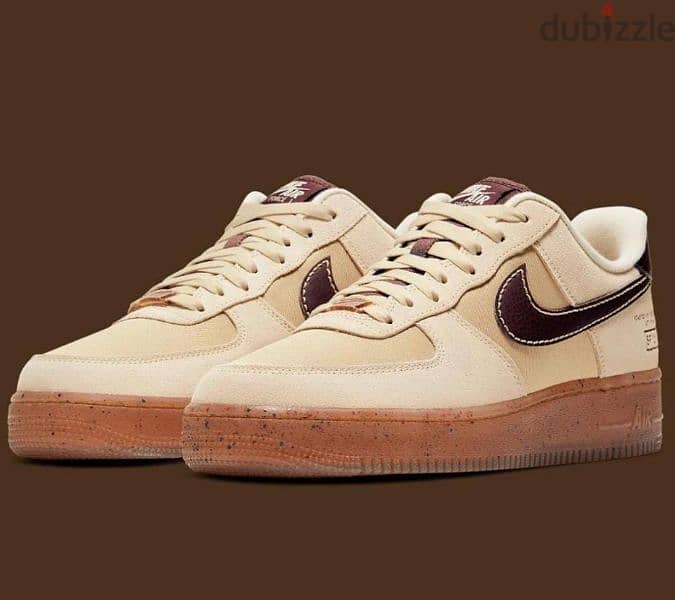 Nike AIR FORCE 1 coffee 1