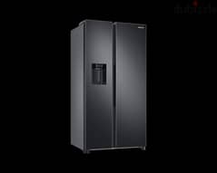 Side By Side Black Refrigerator 634 Liters - RS68A8820B1