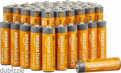 عدد 72حجارة او بطارية قلم AA فائقة الأداء امازون بيسيكس Amazon basics