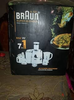 kitchen machine (braun)