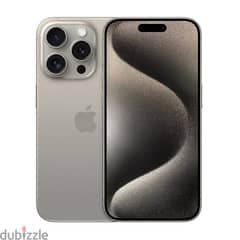iPhone 15 Pro 256 GB, 5G, Natural Titanium خليجي