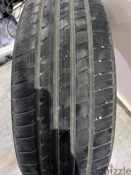 4 HANKOOK TYERS 215/70R16 (TUCSON/SPORTAGE) 5