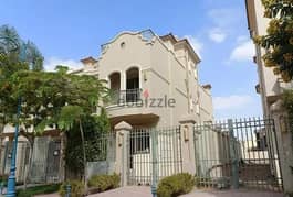 Ready to move Town villa for sale in El Sherouk La Vista Patio 5 East with installments 208m  باتيو 5 لافيستا الشروق