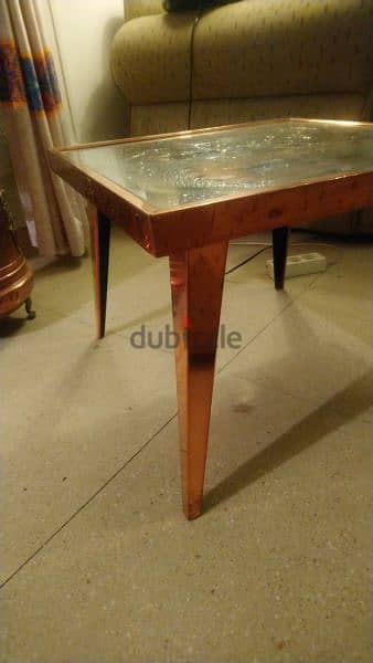 Vintage ZAMBIAN Copper Table 2