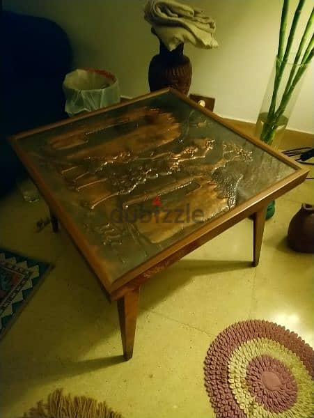 Vintage ZAMBIAN Copper Table 5