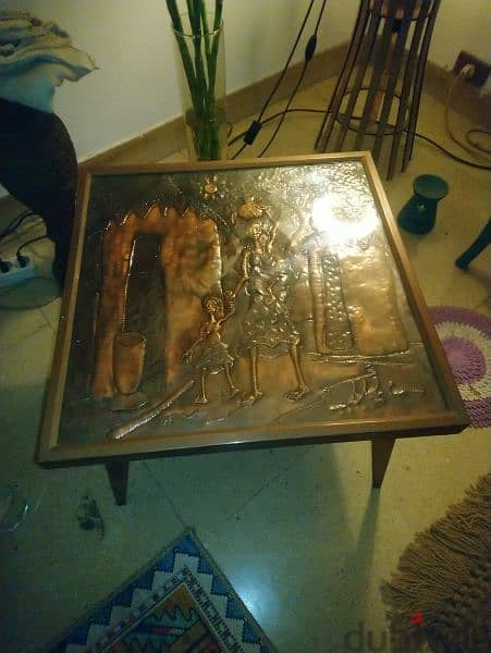 Vintage ZAMBIAN Copper Table 7