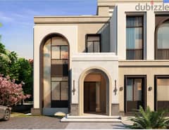 At a special price, Townhouse 223 in the heart of New Cairo, semi-finished with the lowest down payment and installments over 8 years