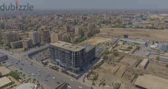 For sale, a fully finished apartment, serviced by Marriott, directly on Suez Road, with a 10% down payment, the rest of the amount in installments ove